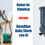 Robot humanoide vs Baby Shark con IA